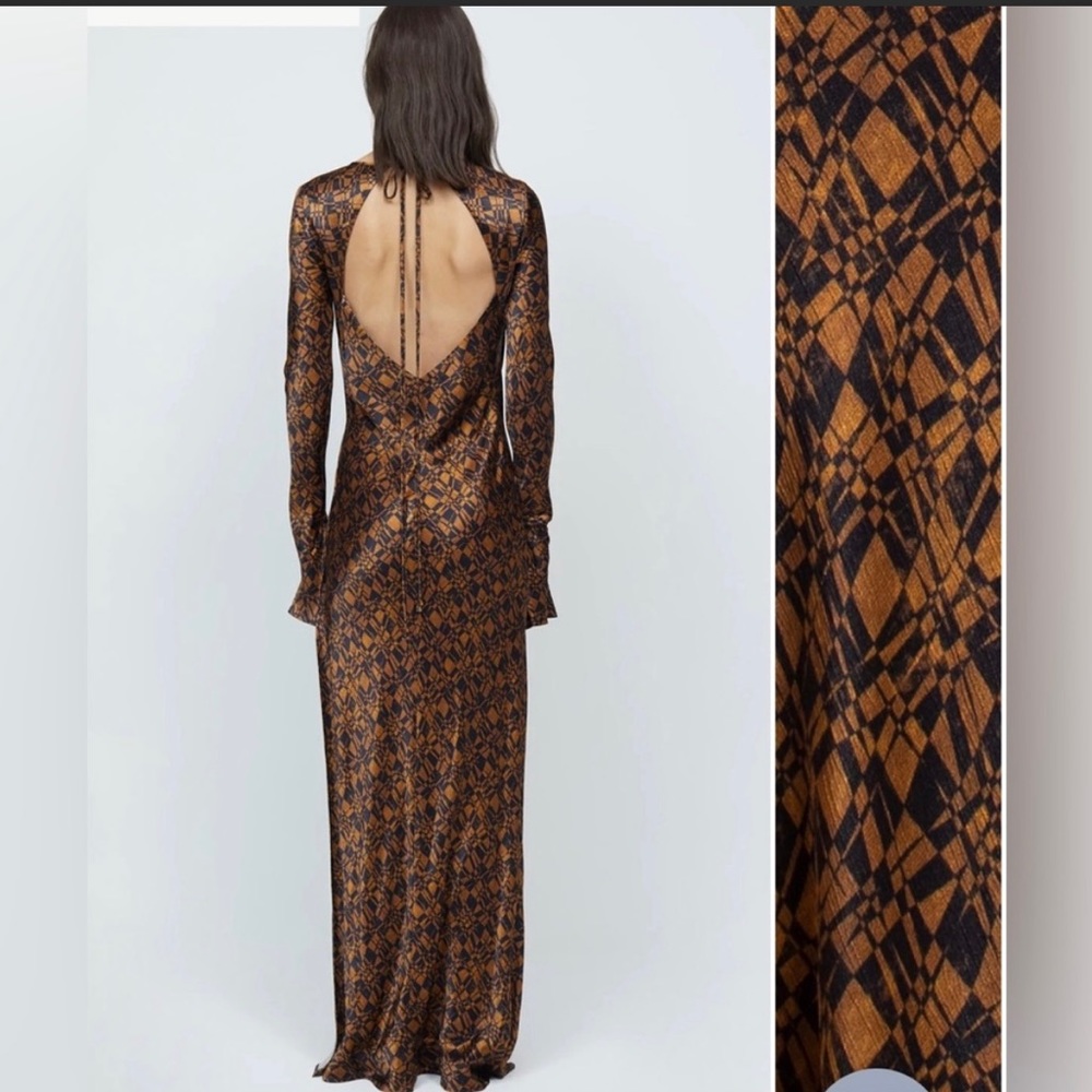 BEC + BRIDGE Checkmate Long Sleeve Maxi